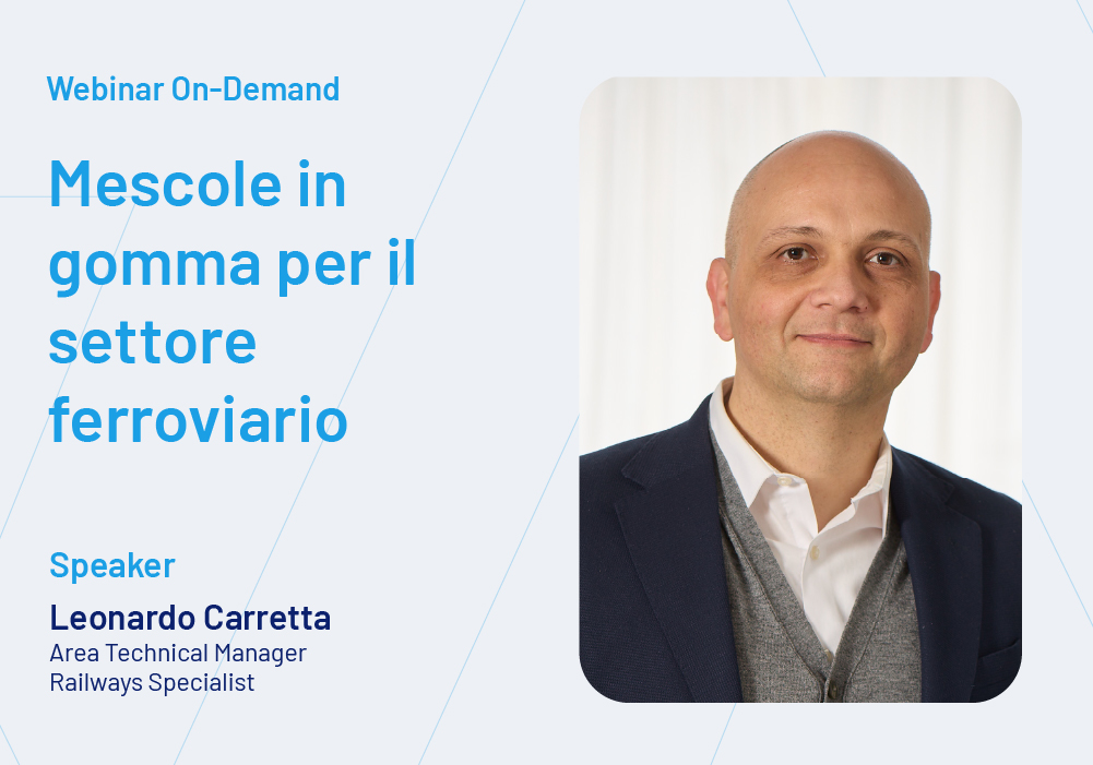 Mescole in gomma per il settore ferroviario