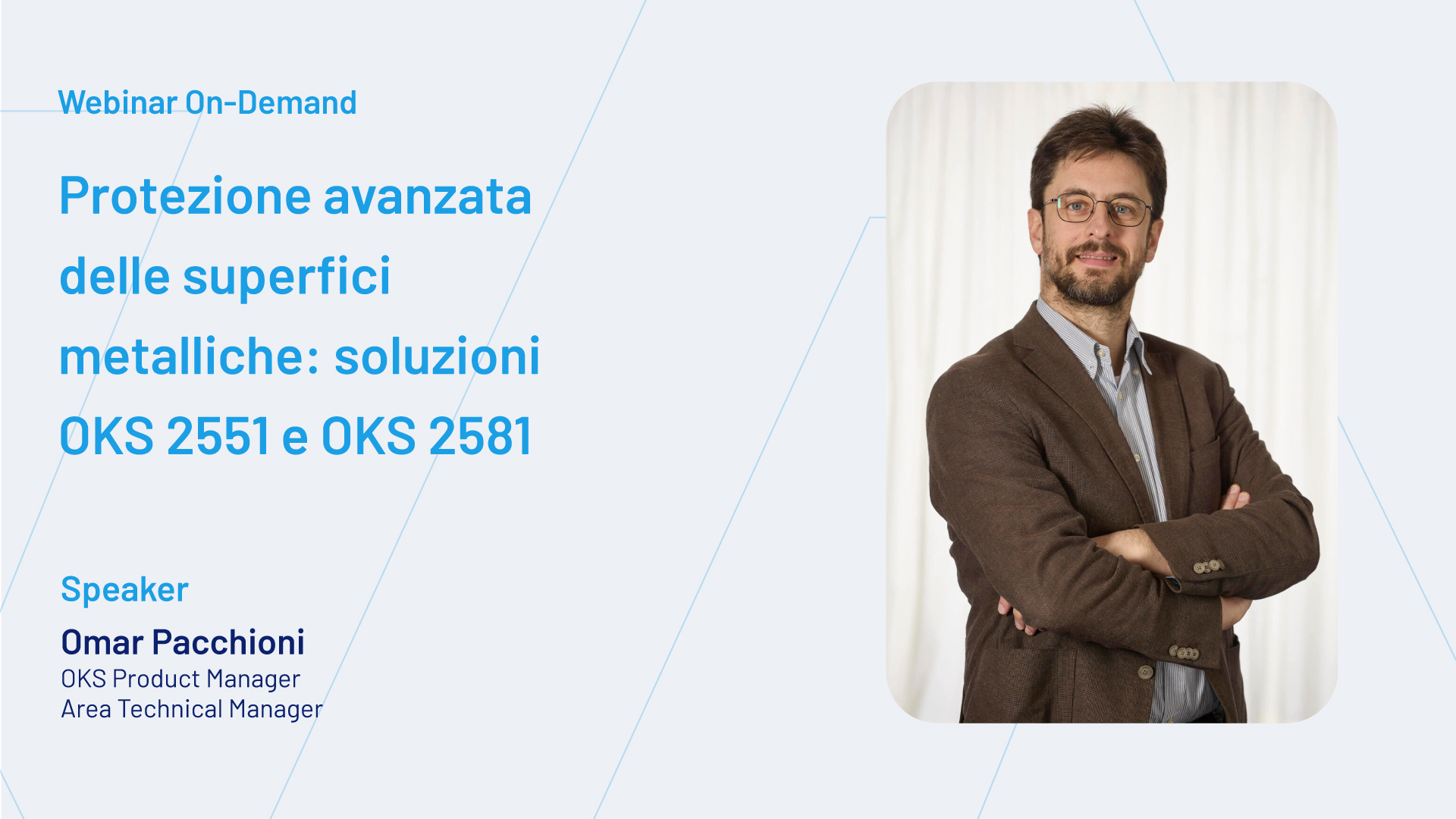 Protezione delle superfici metalliche con OKS 2551 e OKS 2581